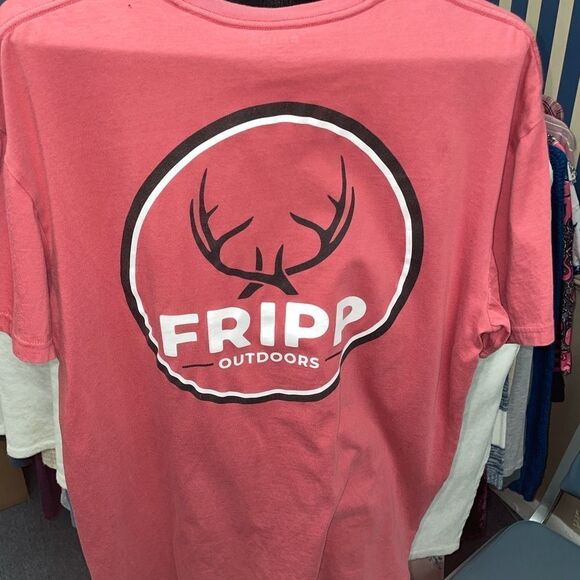Fripp Outdoors Men’s Tee with Deer - Picture 2 of 4